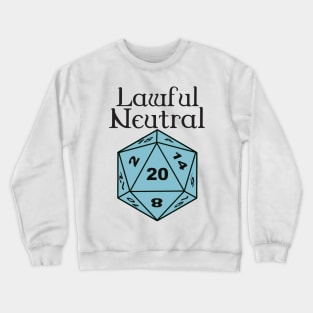 Lawful Neutral Alignment Crewneck Sweatshirt